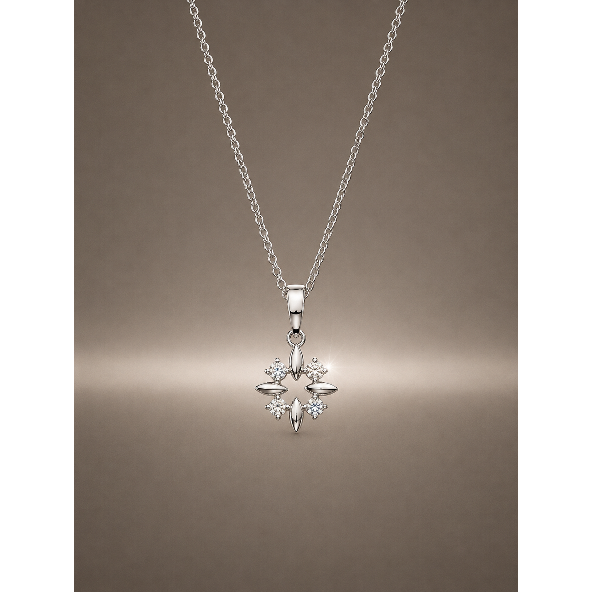 925 Sterling Silver Dangle Pendant for Women